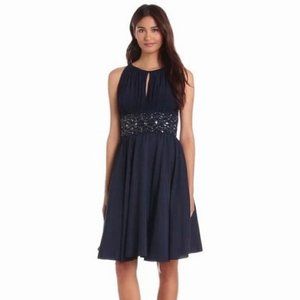 Jessica Howard Navy Blue Dress